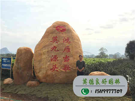茶葉研究所招牌石