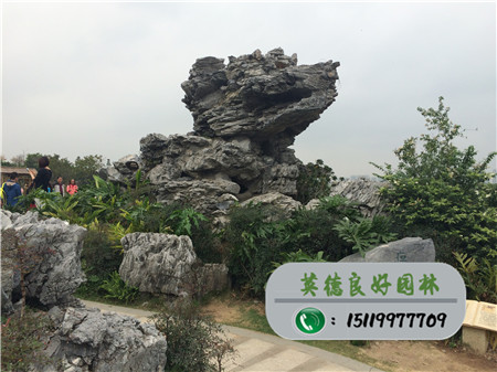 廣東景觀石--大型英石假山