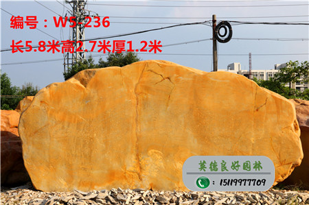 廣東園林石校訓刻字石W5-236