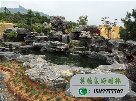 景觀石假山--優質太湖石駁岸假山