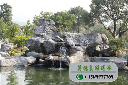 廣東景觀石--太湖石假山流水