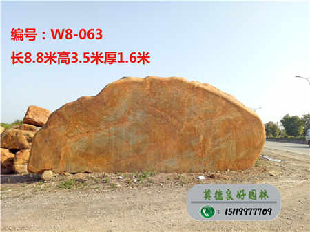 校園風景石大量出售W8-063