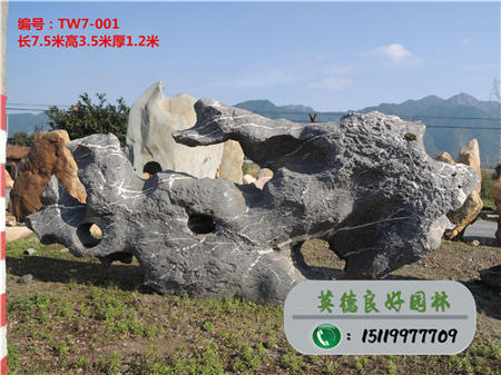 廣東園林石廠家供應太湖石TW7-001