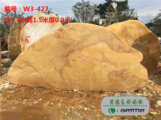 廣東黃蠟石校訓(xùn)黃蠟石刻字W3-427