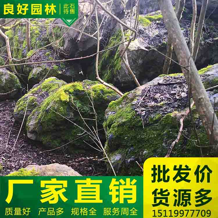 山西地區供應野山石園林造景石