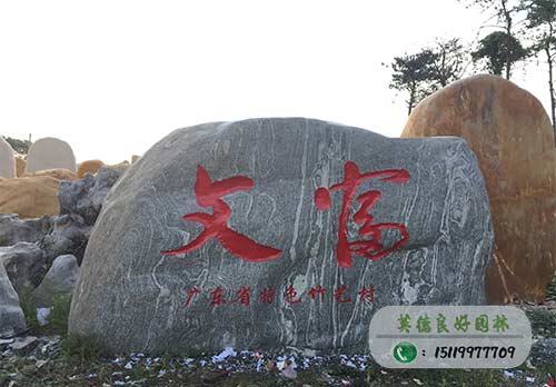 廣東省特色文藝村-泰山石工程案例